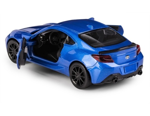 Model metalowy Toyota GR86 MSZ niebieski pull-back