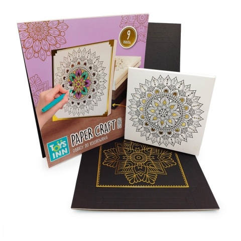Obrazy do malowania Mandala - 9szt