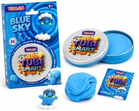 Plastelina sensoryczna Tuban Tubi Smart Blue Sky 50 g