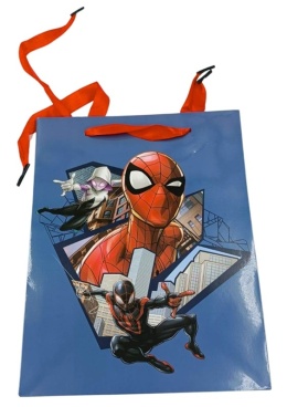 Torebka prezentowa Spiderman 23x18x8.5cm