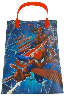 Torebka prezntowa plastikowa Spiderman 25x18,5x8cm