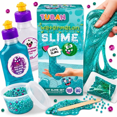 Zestaw DIY Tuban Slime Arbuz