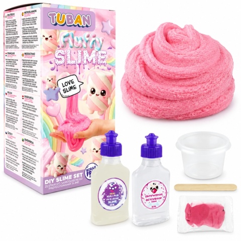 Zestaw DIY Tuban Slime Fluffy