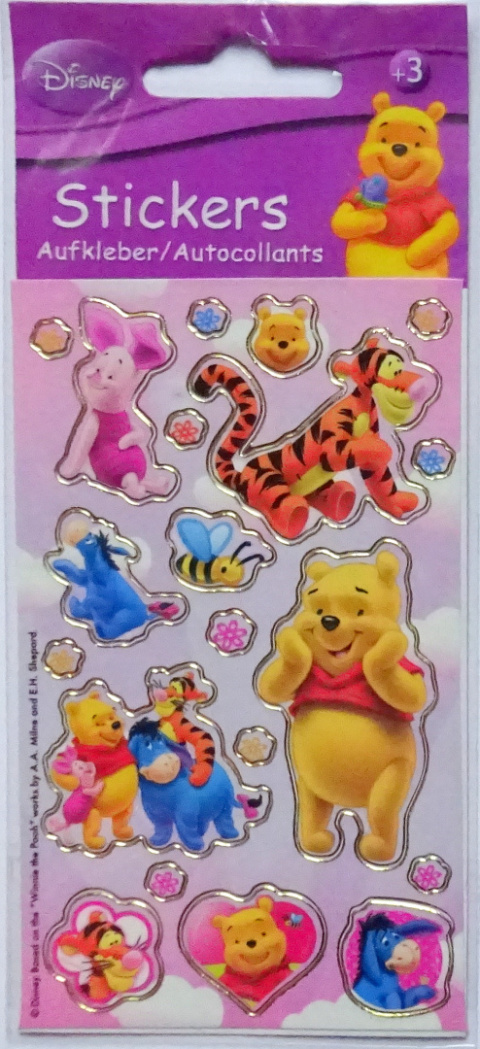 Naklejki DISNEY Kubuś i przyjaciele Naklejki DISNEY Kubuś i przyjaciele