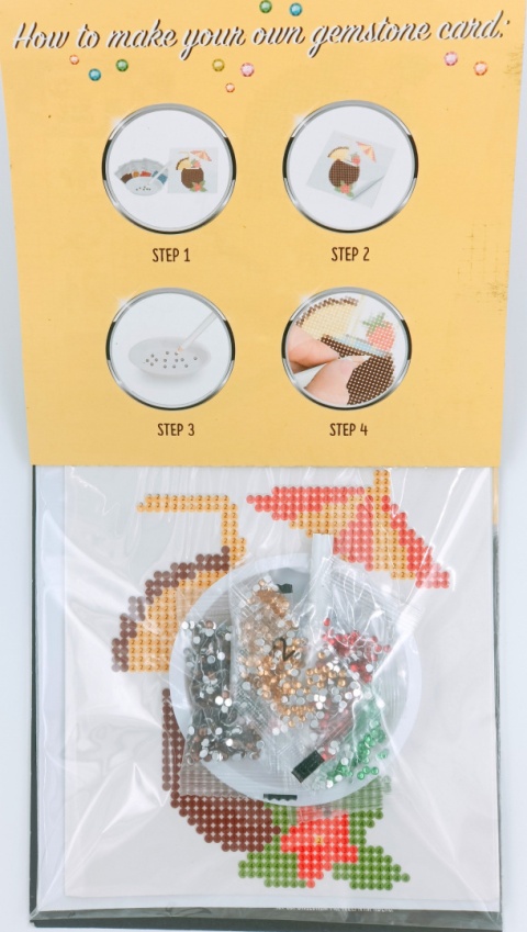 Zestaw kreatywny dżety Gemstone card drink