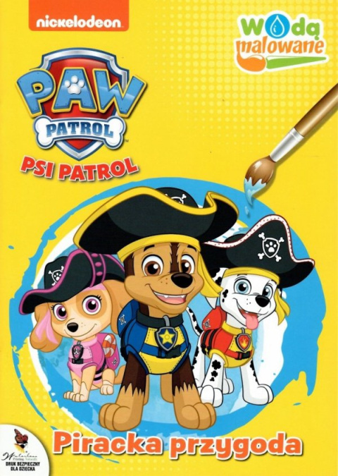 Psi Patrol Wodą malowane 10 Piracka przygoda Psi Patrol Wodą malowane 10 Piracka przygoda