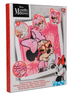 Mozaika cekinowa samoprzylepna Obraz diamentowy Minnie 19x19