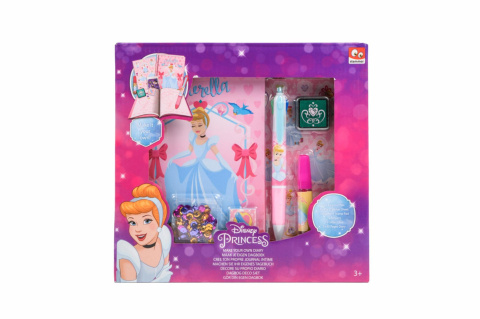 PRINCESS ZESTAW KREATYWNY Z DIAMENCIKAMI KOPCIUSZEK