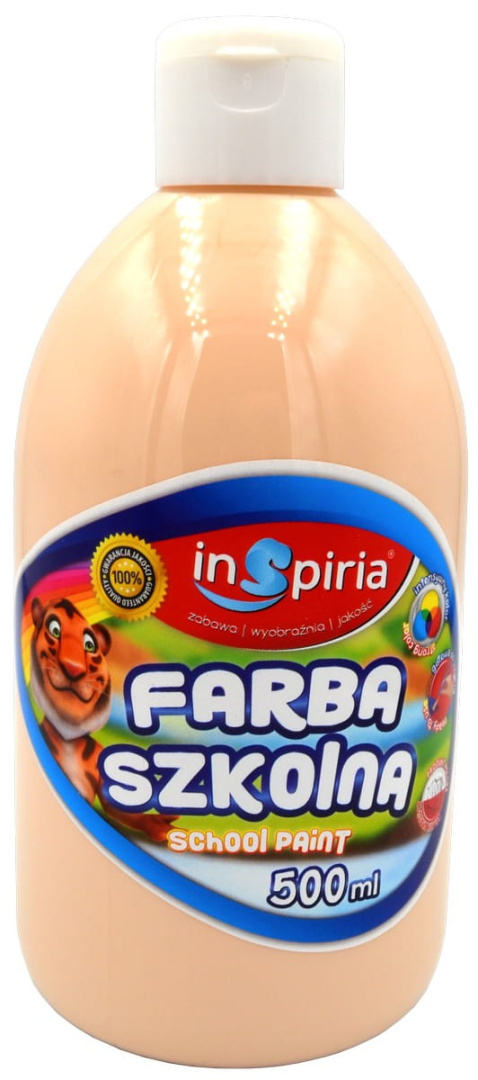 INSPIRIA FARBA SZKOLNA 500ML 7970 CIELISTA
