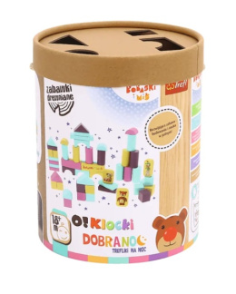 O!Klocki. Bobaski i Miś TREFL Dobranoc