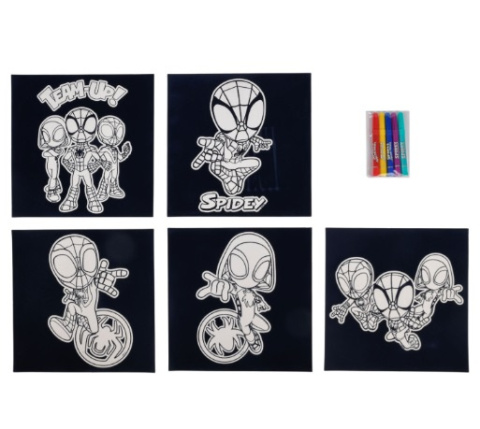 Spidey malowanka welurowa