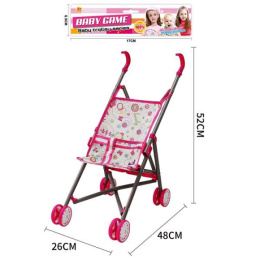 WÓZEK PARASOLKA METALOWY