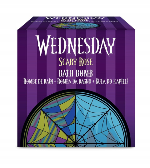 Wednesday kula musująca 165g róża