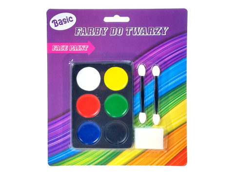 farby do malowania twarzy; 20x17cm farby do malowania twarzy; 20x17cm