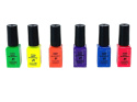 lakier wodny do paznokci, 7,45ml, dla dzieci, neonowy, mix kolorów