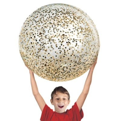Bańkopilka Olbrzymia brokatowa piłka 100cm