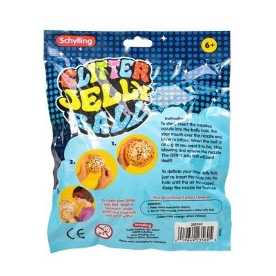 Bańkopilka Olbrzymia brokatowa piłka 100cm