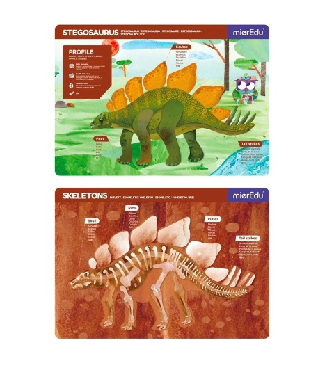 Magnetyczna podkładka - Stegozaur