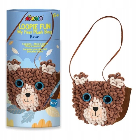 Moja pierwsza pluszowa torba - Miś