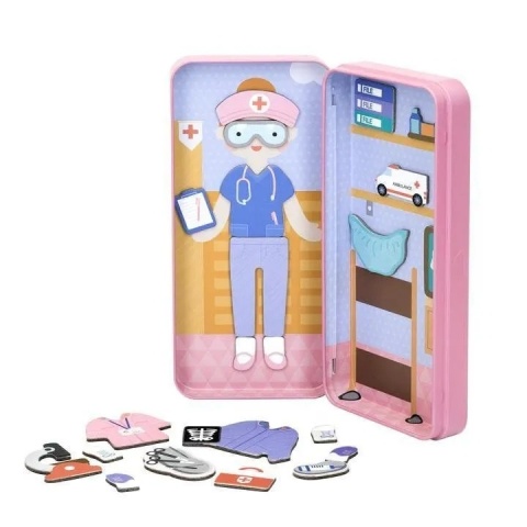 Podróżne puzzle magnetyczne - Lekarz