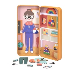 Podróżne puzzle magnetyczne-Nauczyciel przedszkolny