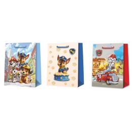 Torebka prezentowa psiaki fire station 32,3×26,4×13,5 CM MIX