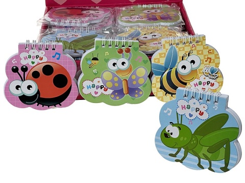 notesik z owadem 9x9cm