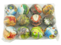 piłeczki piankowe 73mm - wzór dinozaury