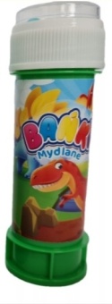 Bańki mydlane dinozaury 60 ml 12 szt display