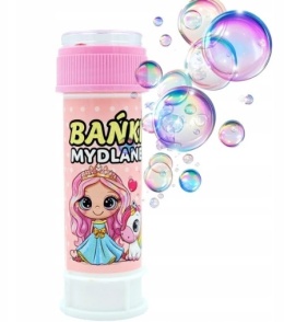 Bańki mydlane dziewczynka 60 ml 1 szt