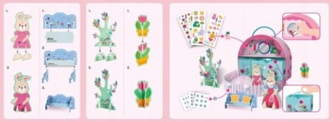 Box do zabawy - Dom panny Bunny