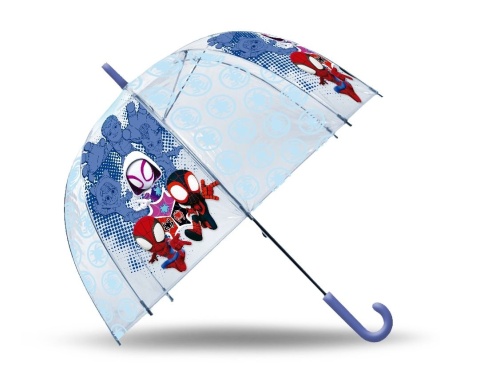 Parasolka Spidey przezroczysta