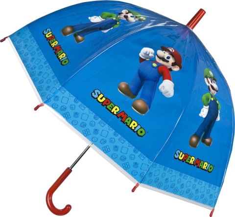 Parasolka Super Mario przezroczysta