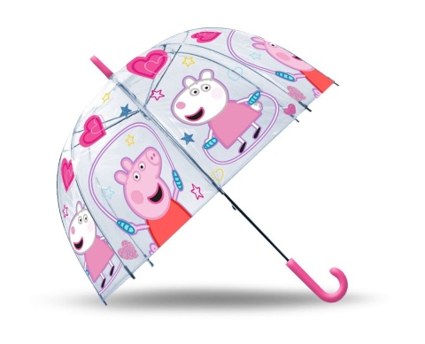 Parasolka przezroczysta Świnka Peppa