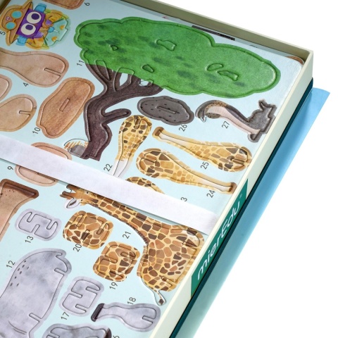 Puzzle magnetyczne - Wszystko o zwierzętach