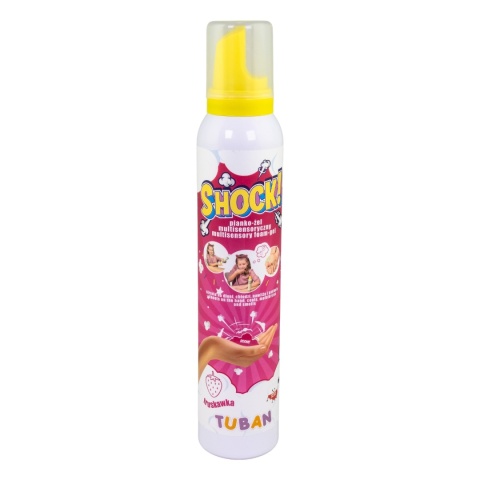 SHOCK! - MULTISENSORYCZNY PIANKO-ŻEL - 200 ML TRUSKAWKA