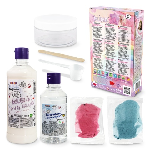 ZESTAW – DIY TUBAN SLIME – FLUFFY XL