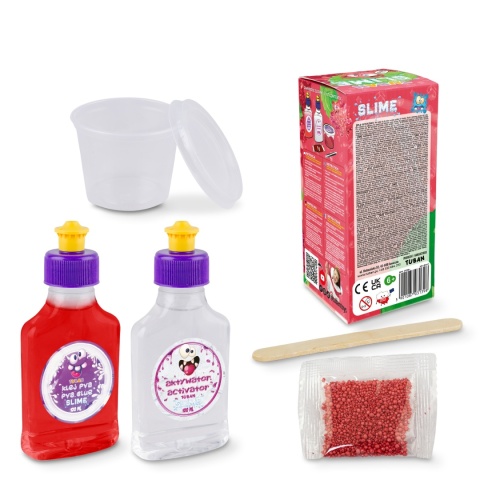 ZESTAW - DIY TUBAN SLIME - TRUSKAWKA