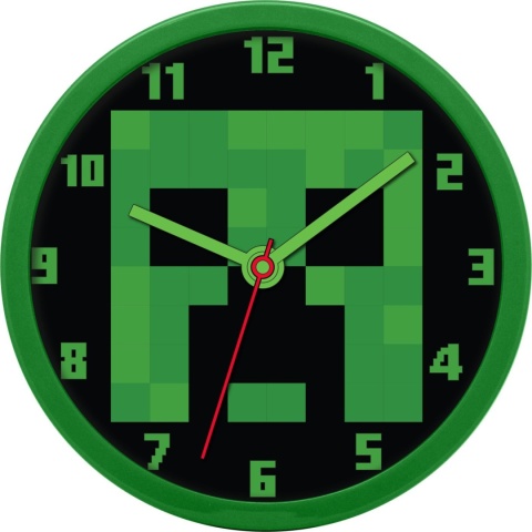 Zegar ścienny MINECRAFT